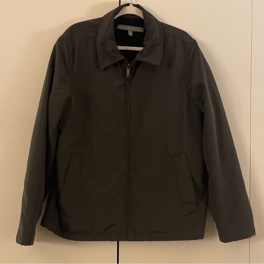 Kenneth Cole Reaction Black Full Zip Fleece
Jacket